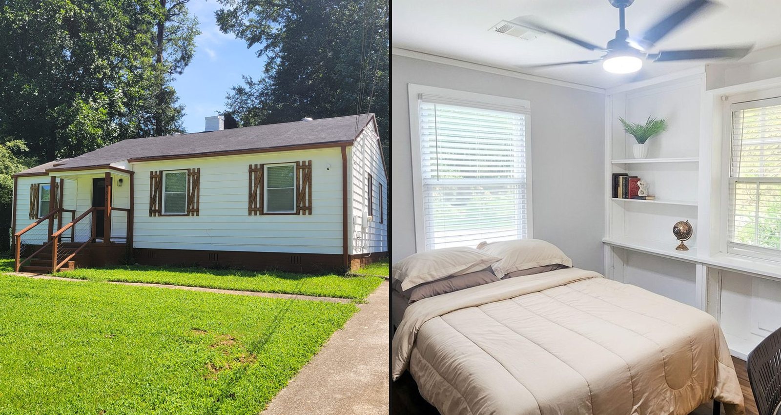 Renovated ranch and a furnished bedroom, Sylvan Hills