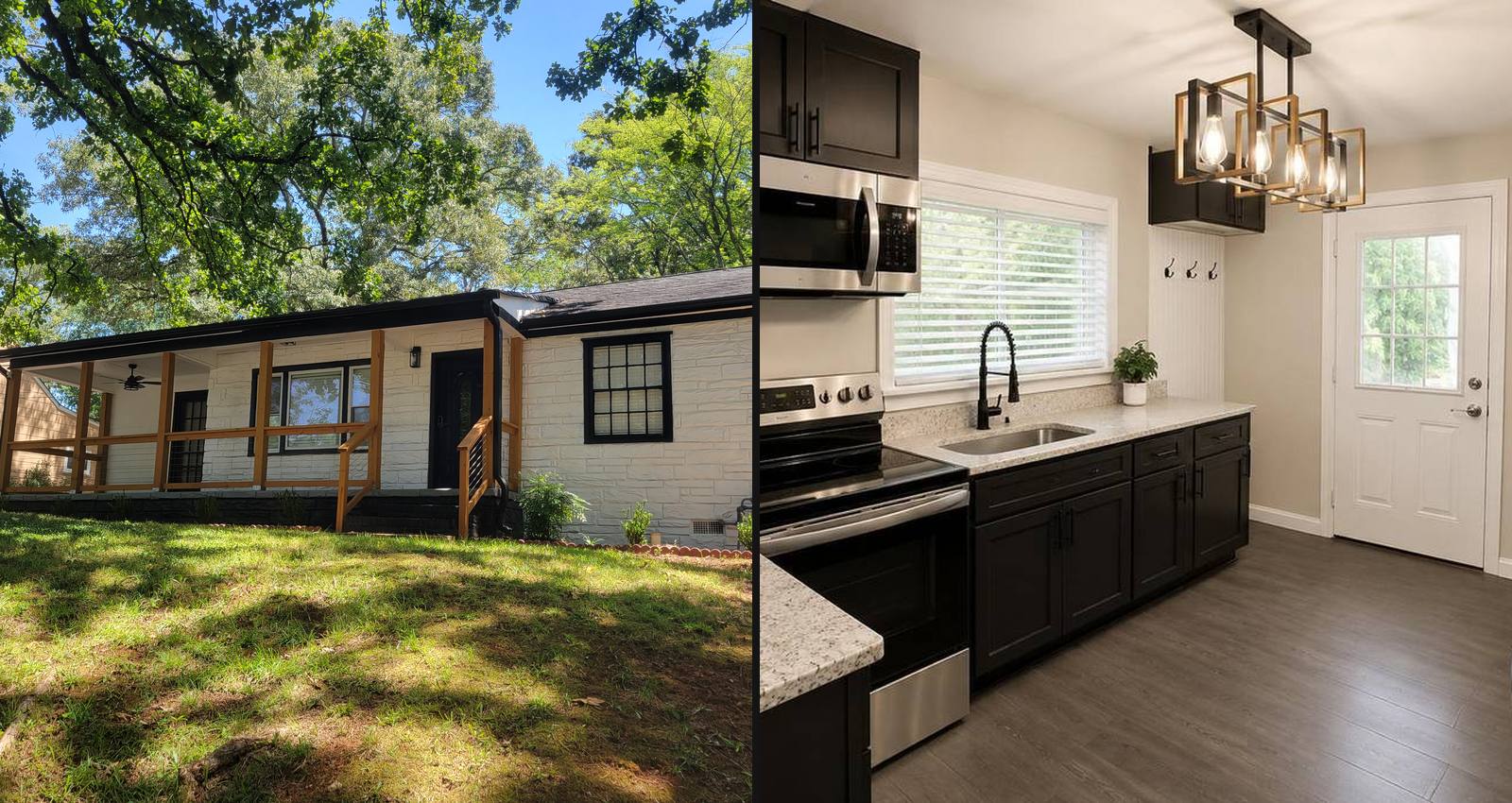 Renovated ranch and renovated kitchen, Sylvan Hills